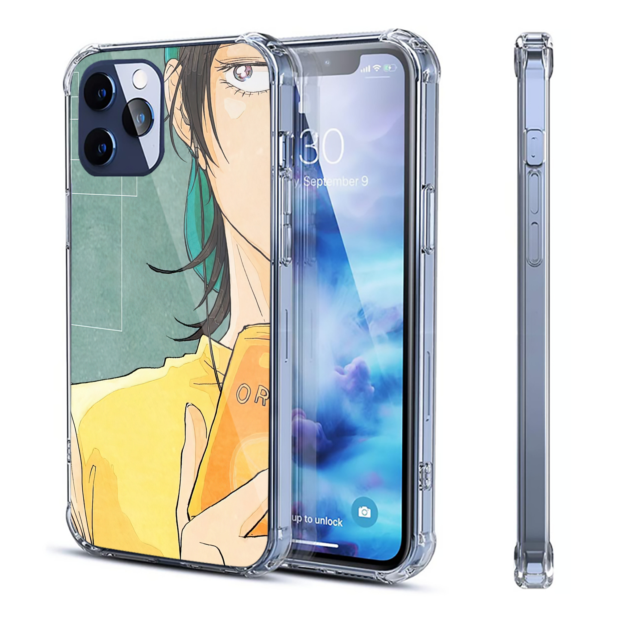 （画像用） ジョジョの奇妙な冒険 JoJo's Bizarre Adventure 【iPhone 12シリーズ対応】透明スマホケース（クリアソフトケース）